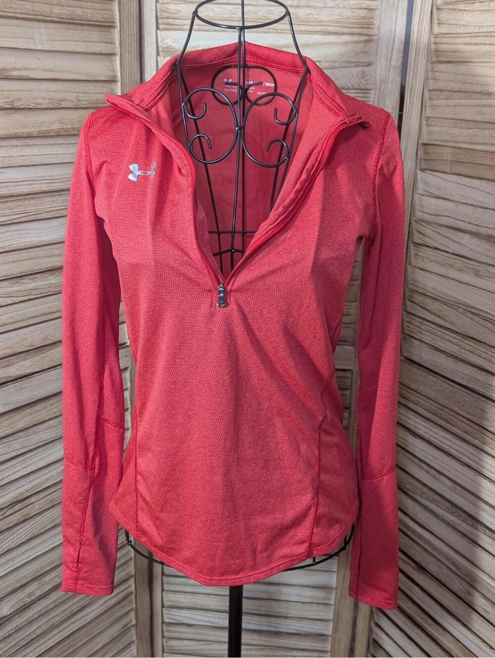 Under Armor Ladies Quarter Zip Heatgear Pullover xxSmall